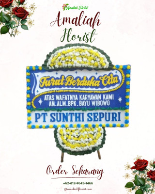 Papan Bunga Duka di Meukek