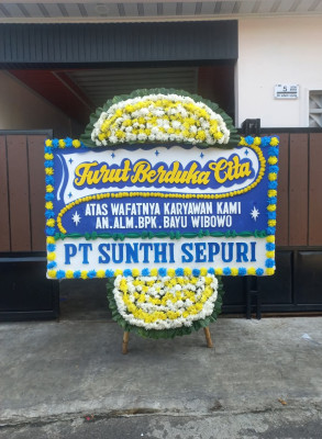 Papan Bunga Duka di Meukek