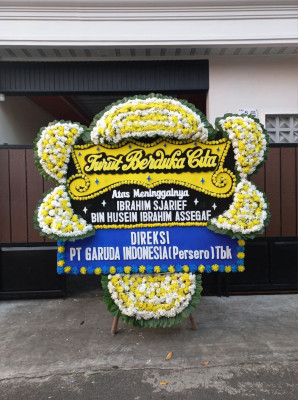 Papan Bunga Duka di Meukek