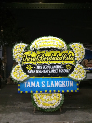 Papan Bunga Duka di Meukek