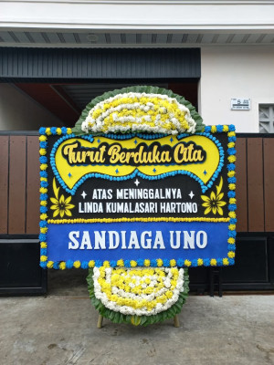 Papan Bunga Duka di Meukek